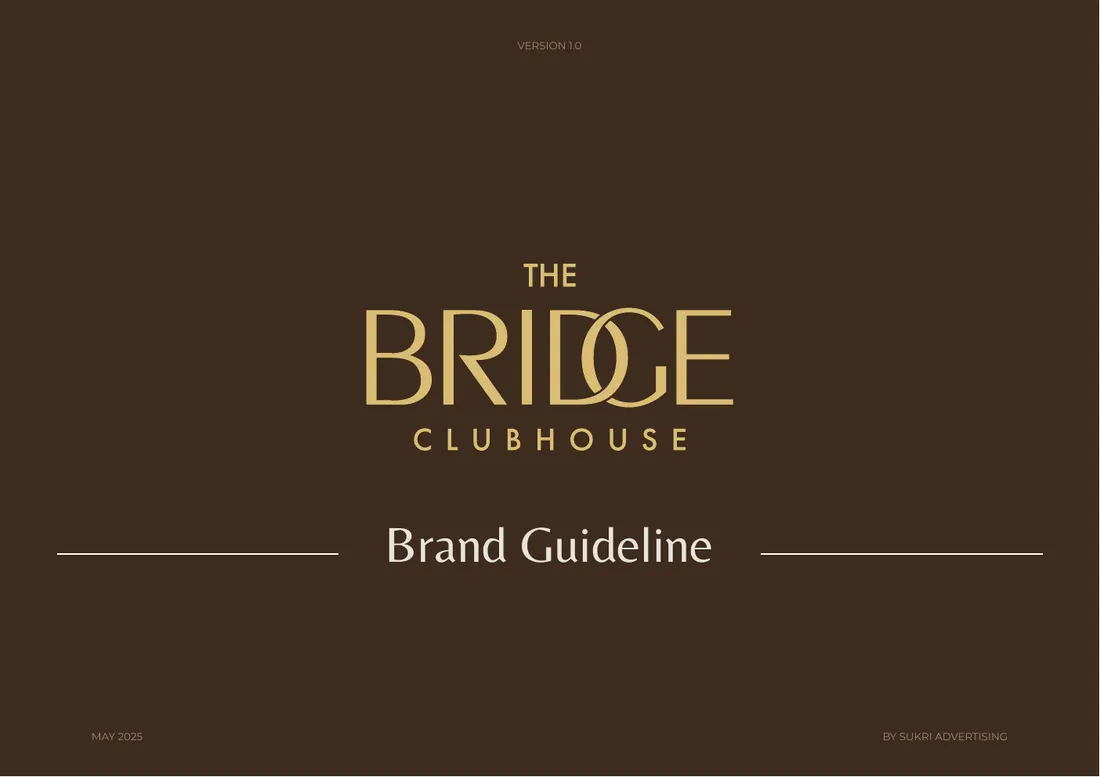 Brand manual, page 1: Cover
