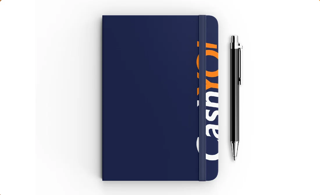 Notebook and pen, direction 01