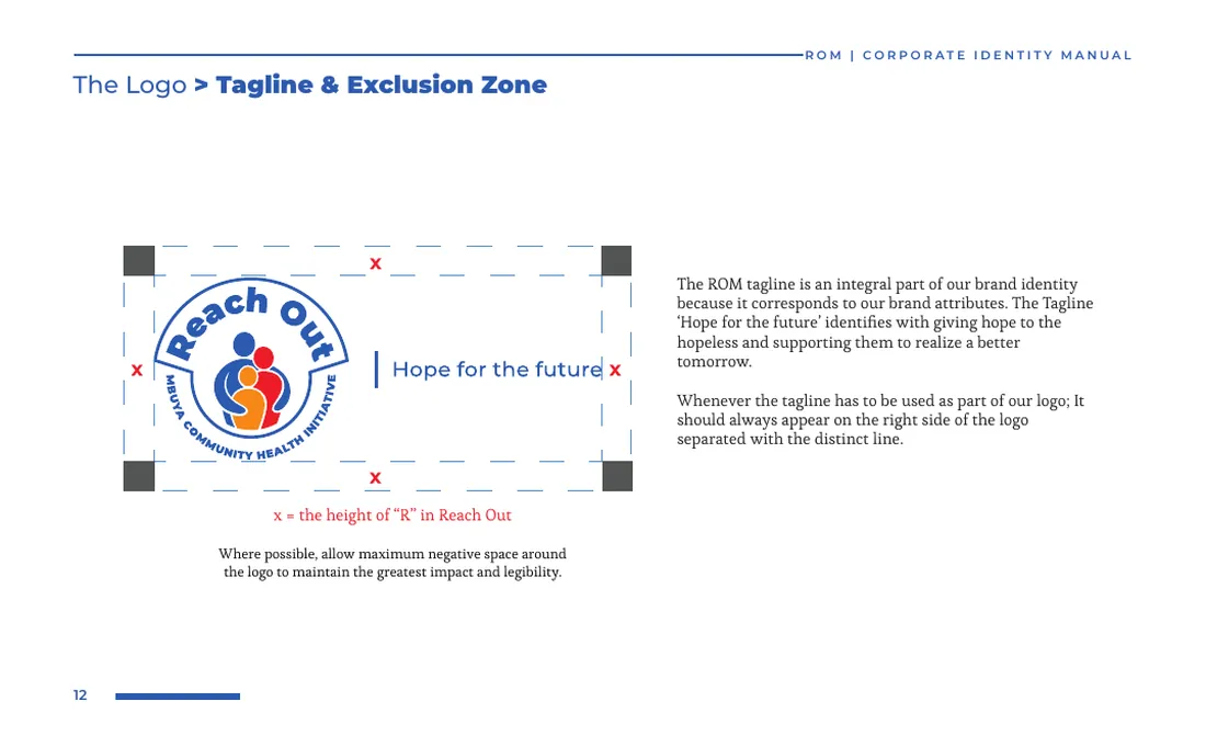 Brand manual: Tagline lockup
