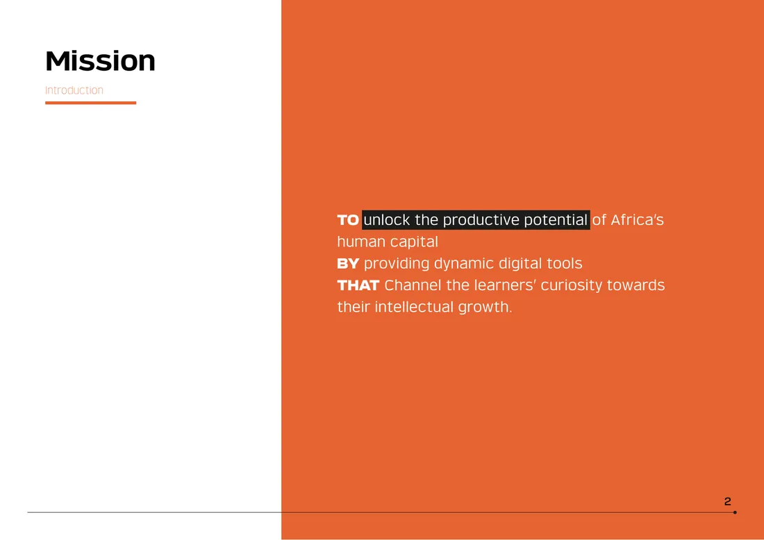 Brand manual: Mission