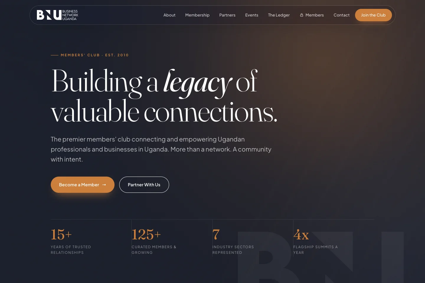 Business Network Uganda website