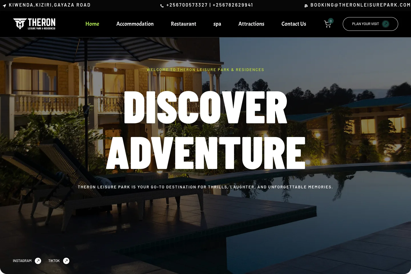 Theron Leisure Park website